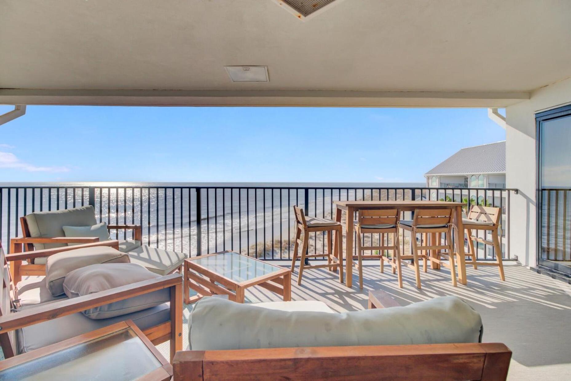 513 Seascape By Avantstay Oceanfront Home W Amazing Views Community Pool Access Айл-оф-Палмс Экстерьер фото
